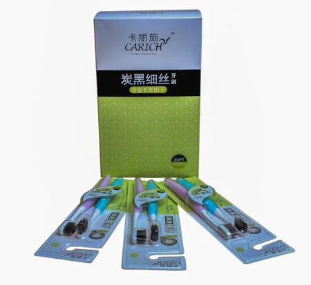 CARICH Charcoal String Toothbrush (Double) CARICH Charcoal String Toothbrush (Double)