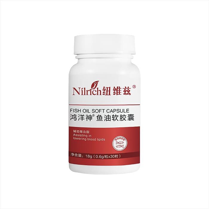 Nilrich Fish Oil capsule is a high-quality dietary supplement rich in Omeha-3 fatty acids, particularly EPA(eicosapentaenoic acid) and DHA(docosahexaenoic acid). Sourced from fresh, sustainable fish.This supplement has significant health benefits such as supports:
Heart Health: Helps to lower triglycerides, reduce blood pressure, and prevent blood clots.
Brain Function: DHA boosts the cognitive health, memory and focus.
Joint Health: The anti-inflammatory properties alleviates join pain and inflammation, suitable for treating arthritis, rheumatism, and any joint related pains.
Eye Health: Omega-3s support retinal health and may reduce the risk of age-related macular degeneration.
Pregnancy and Infant Development: DHA supports fetal brain and eye development during pregnancy.
Mood Support: It alleviates symptoms of depression and anxiety.
Healthy Skin: promotes healthy skin and reduce wrinkles and other related skin conditions.
Fertility: improves fertility in both men and women by increasing omega-3 fatty acids in sperm cells and promoting reproduction potentials.
This supplement is praised for Purity: free from contaminants such as ,mercury, PCBs and dioxins. 
Potency: it has high concentration of EPA and DHA per serving.
Enteric Coating: Reduces fishy aftertaste and burps.
