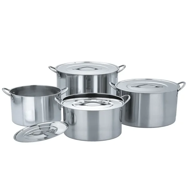 Stainless Steel Soup Pot Set (4pc/set) Stainless Steel Soup Pot Set (4pc/set)